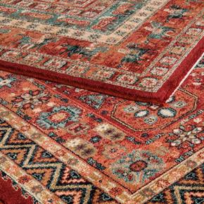 Perský vlněný koberec Osta Kashqai 4308/300 červený 240 x 340