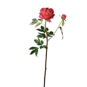 Umělá květina Sia Pivoňka tmavě růžová