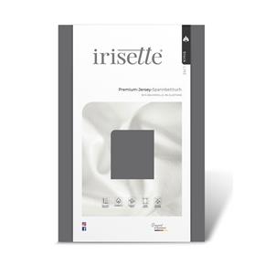 Prostěradlo Irisette Porto Premium Strech tmavě šedé
