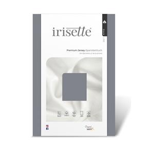Prostěradlo Irisette Porto Premium Strech světle šedé