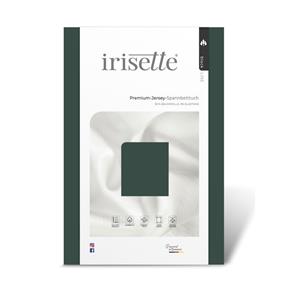 Prostěradlo Irisette Porto Premium Strech tmavě zelené