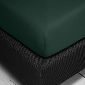 Prostěradlo Irisette Porto Premium Strech tmavě zelené