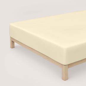 Prostěradlo SCHLAFGUT®  jersey elasthan BOXSPRING béžové 094