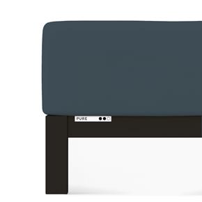 Prostěradlo SCHLAFGUT®  jersey elasthan BOXSPRING tmavě šedé 556