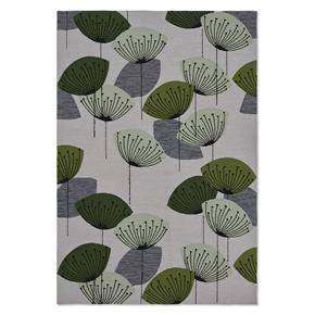 Outdoorový koberec Sanderson Dandelion clocks botanical green 445807