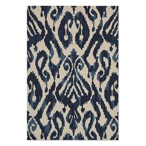 Outdoorový koberec Sanderson Kasuri indigo 446208