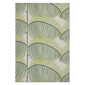 Outdoorový koberec Sanderson Manila leaf botanical green 446107