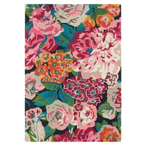 Moderní kusový koberec Sanderson Rose&Peony cerise 45005
