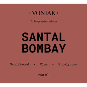 Voniak aroma svíčka Santal Bombay 140g