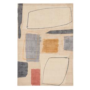 Vlněný kusový koberec Scion Composition Amber 023701