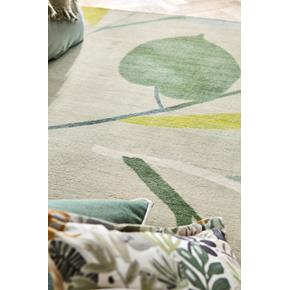 Vlněný kusový koberec Scion Oxalis Juniper 025507