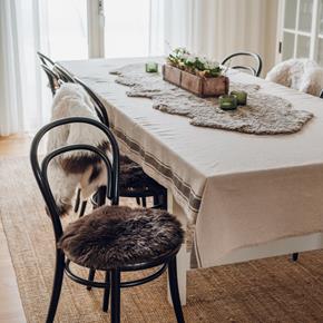 Skinnwille Home Collection kožešinová předložka Curly sand