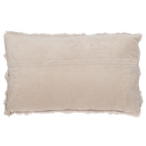 Skinnwille Home Collection kožešinový povlak na polštář Misty béžový