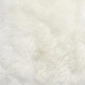 Skinnwille Home Collection kožešinový sedák Gently bílý
