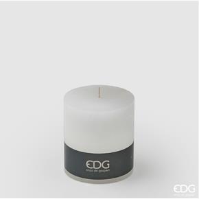 Svíčka válec EDG bílá 11 cm