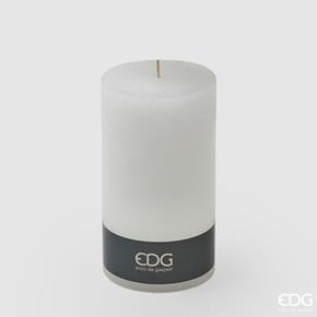Svíčka válec EDG bílá 18 cm