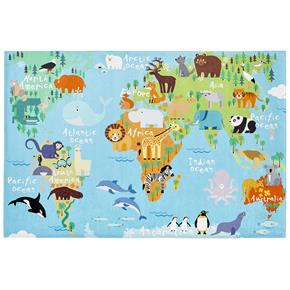 Dětský kusový koberec Torino Kids TOK233/world map