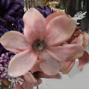 Umělá květina Silk-ka Magnolie růžová