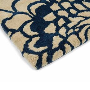 Vlněný kusový koberec Japanese Floral Oyster 39701