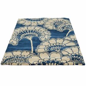 Vlněný kusový koberec Japanese Floral Oyster 39701
