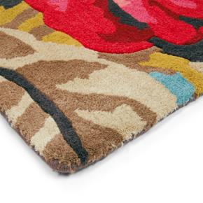 Vlněný kusový koberec Sanderson Stapleton Park rosewood 45302