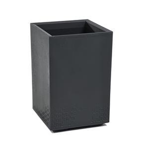 Vysoký květináč Lamela Karo recycled ECO imitace beton antracit