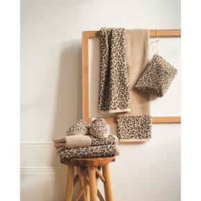 Froté ručník Lasa Wild hnědá gepard