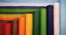 Netkané textilie, přírodní tkaniny